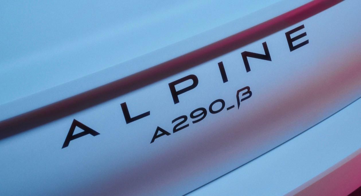 Alpine A290_β logo