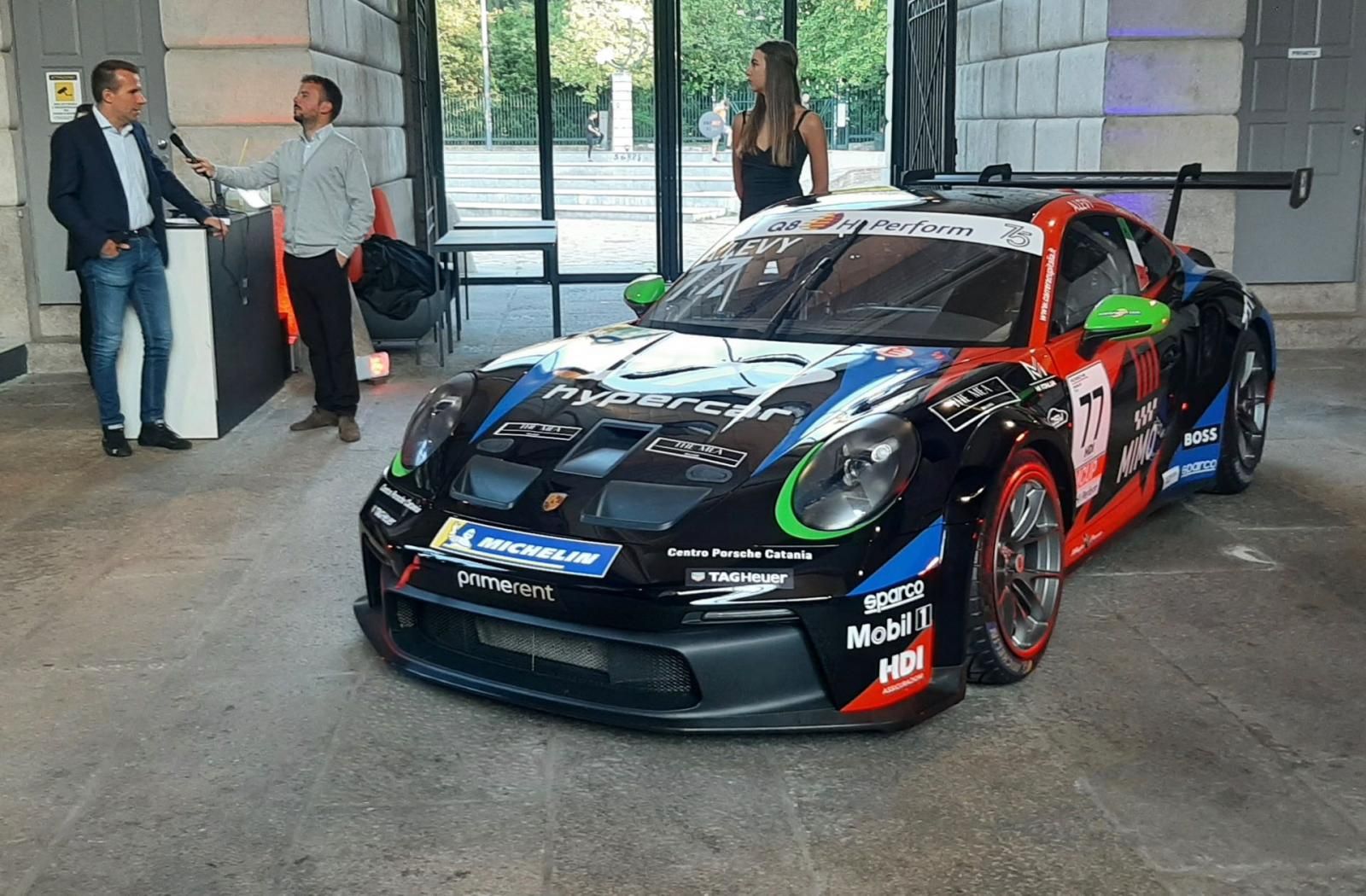 Andrea Levy team Raptor Engineering Porsche Carrera Cup 2023